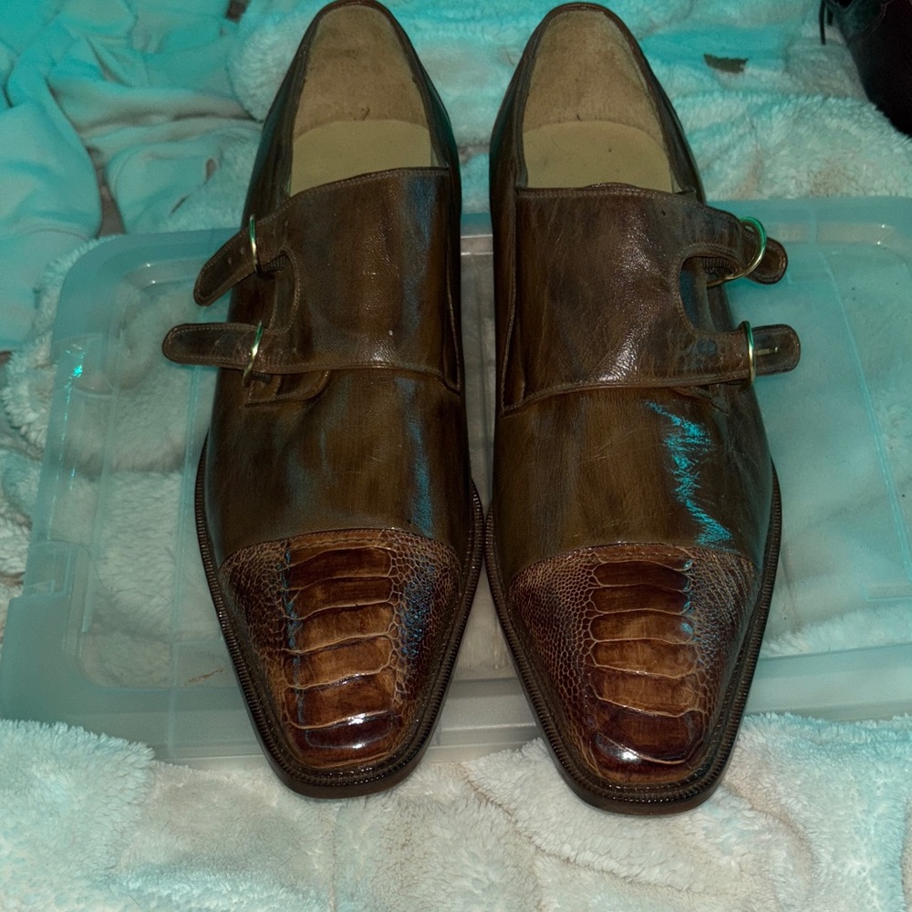Vero Cuoio Dark Brown Leather Oxfords